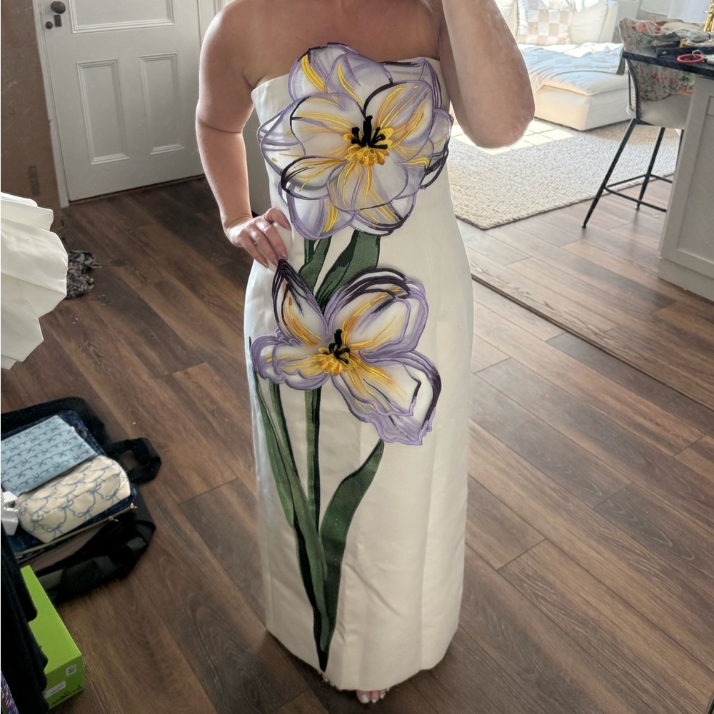 Leo Lin Rayne Floral Maxi Dress - Picture 6 of 7